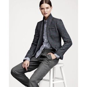 J. Crew Wool Regent Blazer in Houndstooth